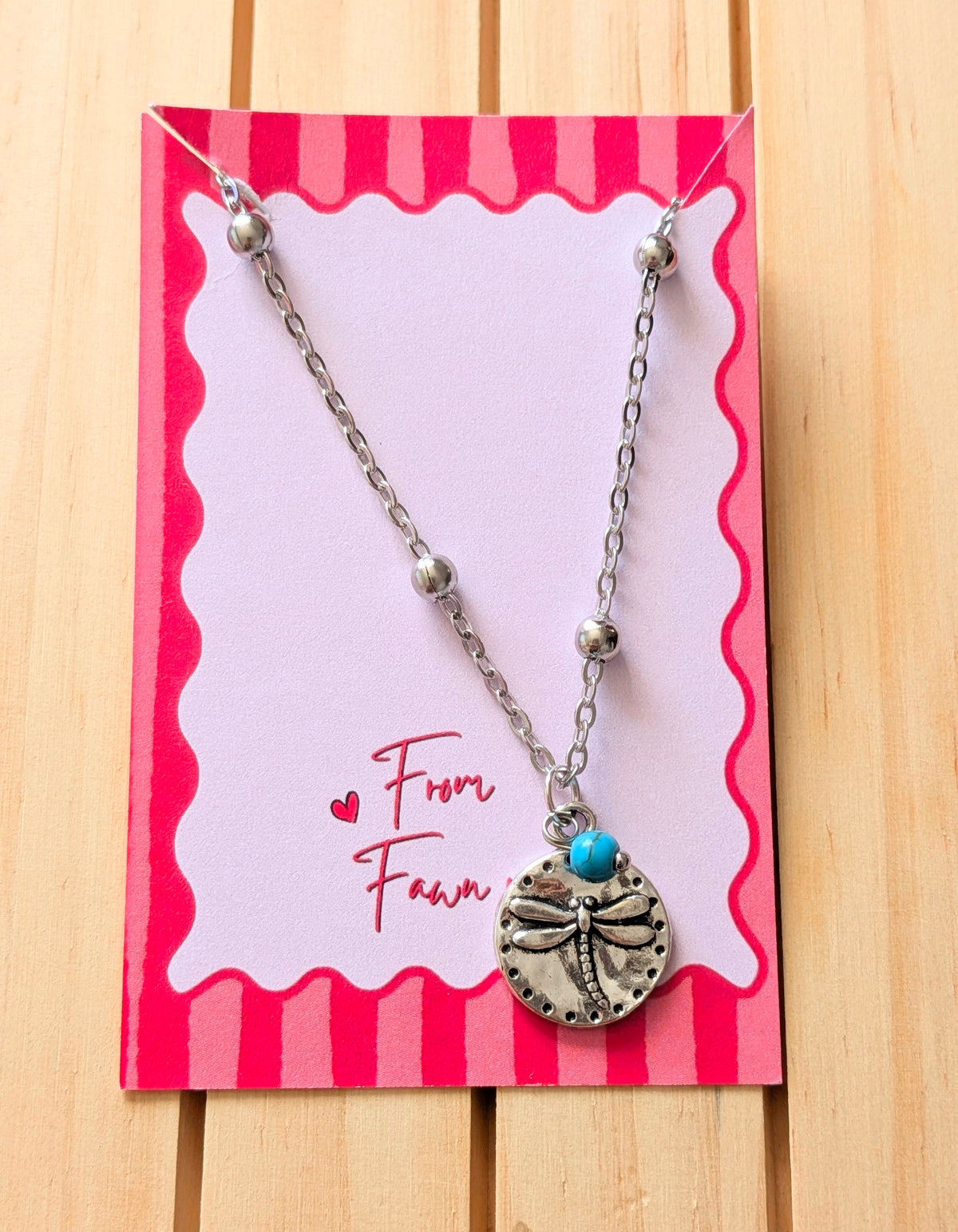 Dragonfly Charm Necklace