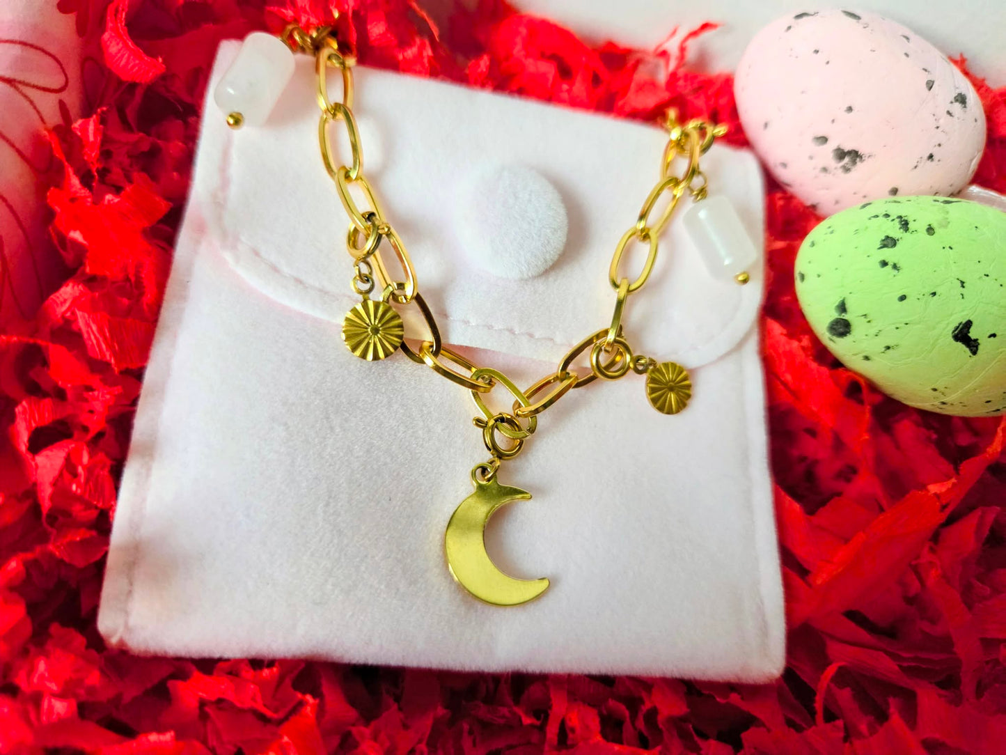 Celestial Necklace Charm (Gold)