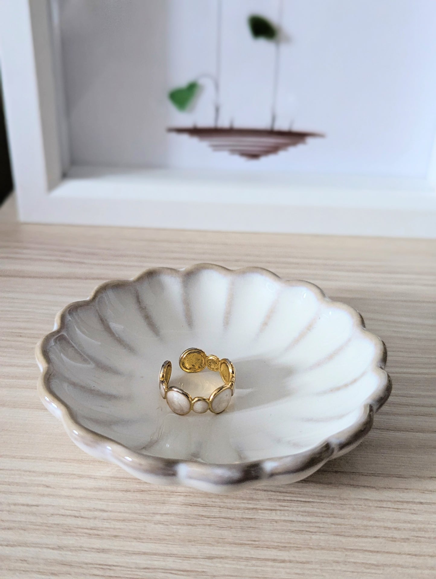 Petal & Pearl Trinket Dish