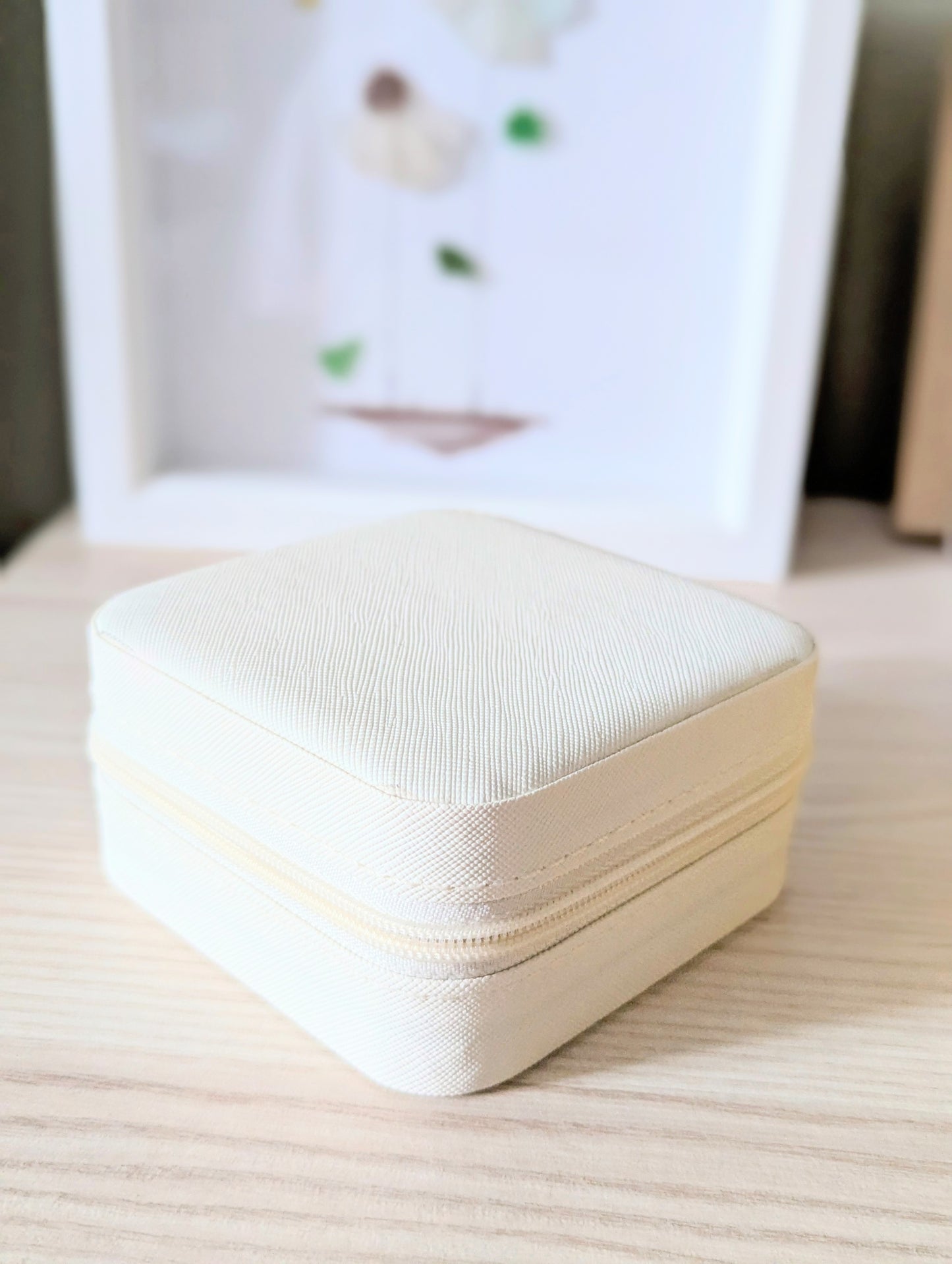 The Darling Jewellery Case - Cream Jewellery Storage