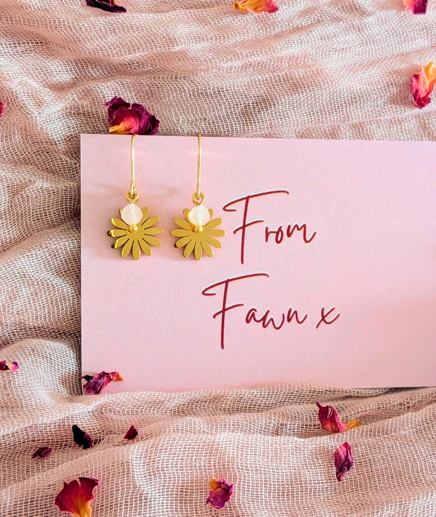 Daisy Drop Earrings