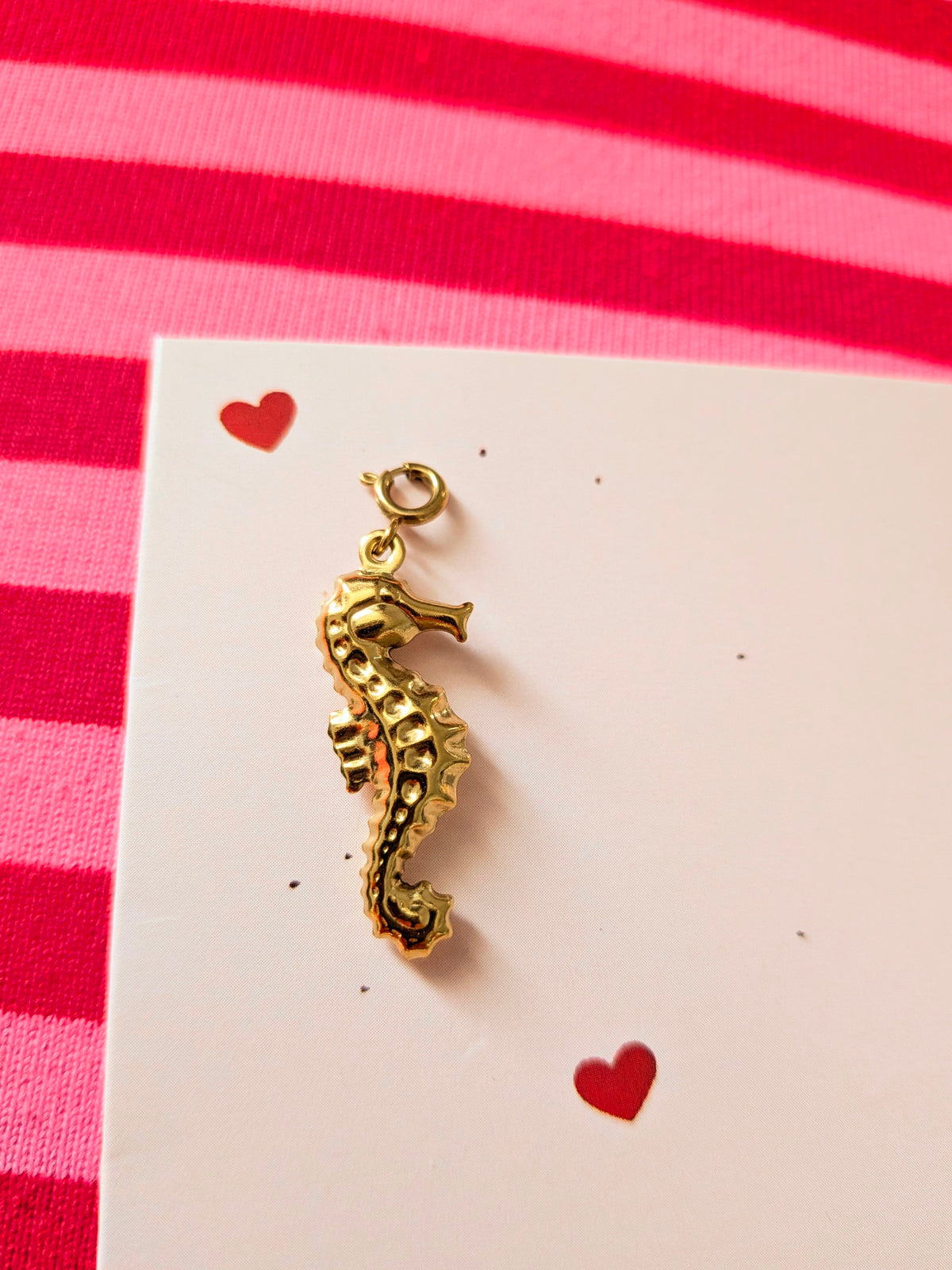 Seahorse Charm (Gold)