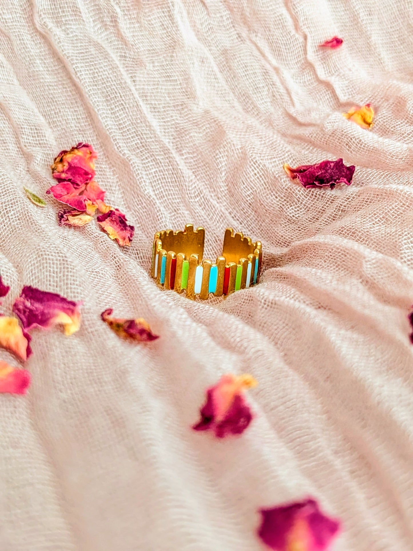 Abstract Ring (Gold)