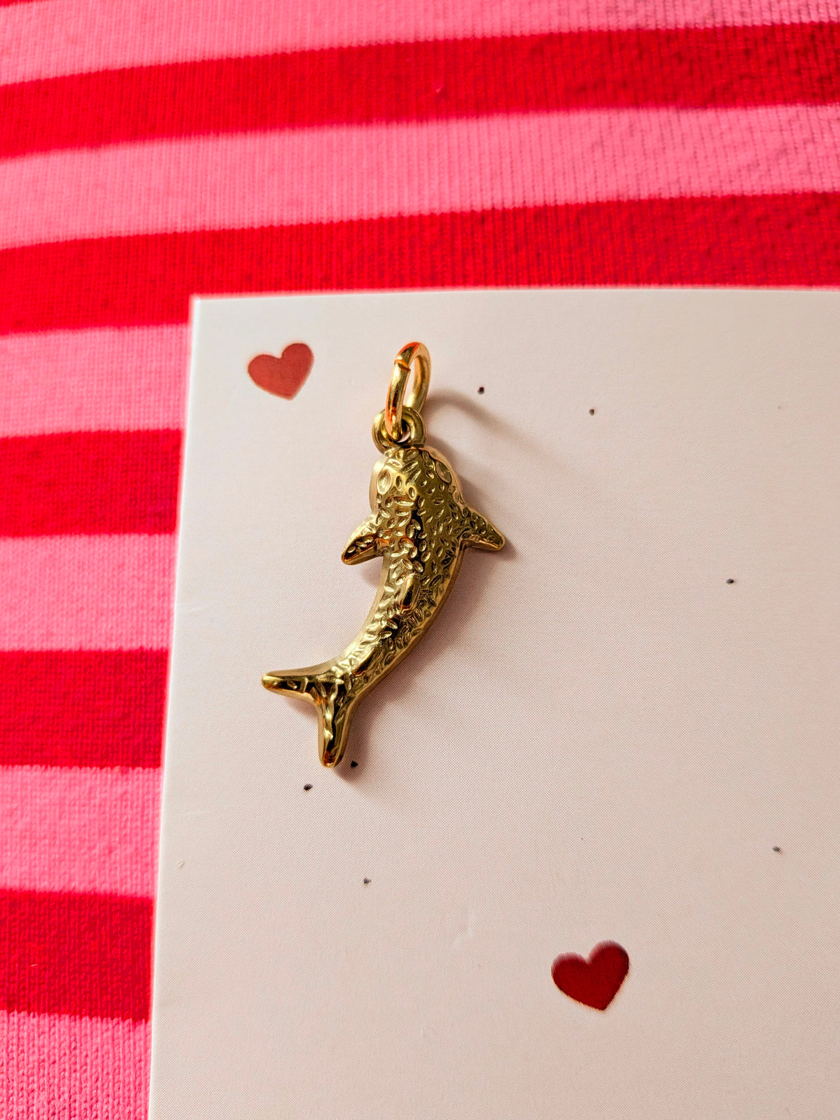 Shark Charm (Gold)