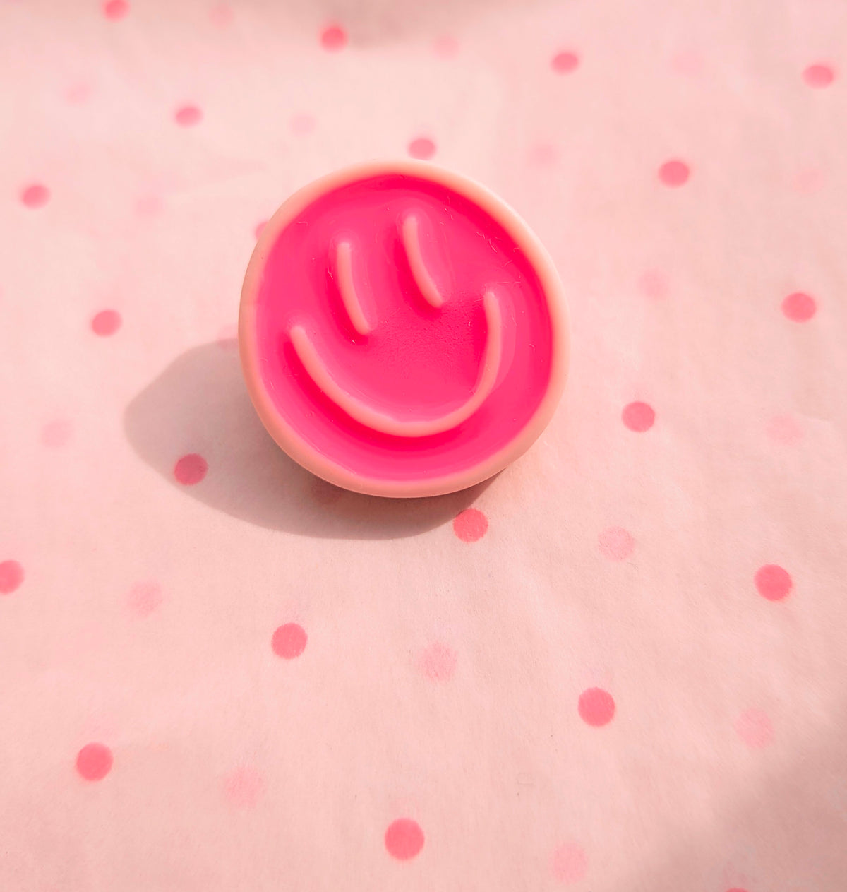 Smile enamel pin badge