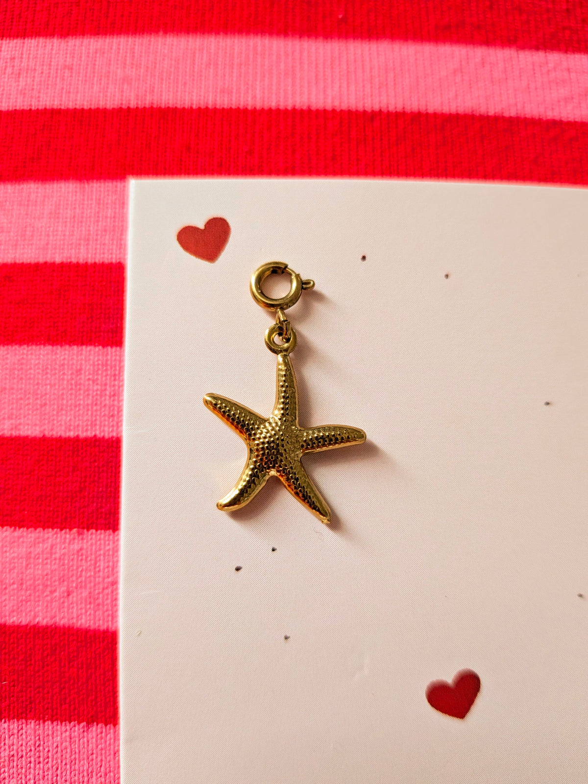 Starfish Charm (Gold)