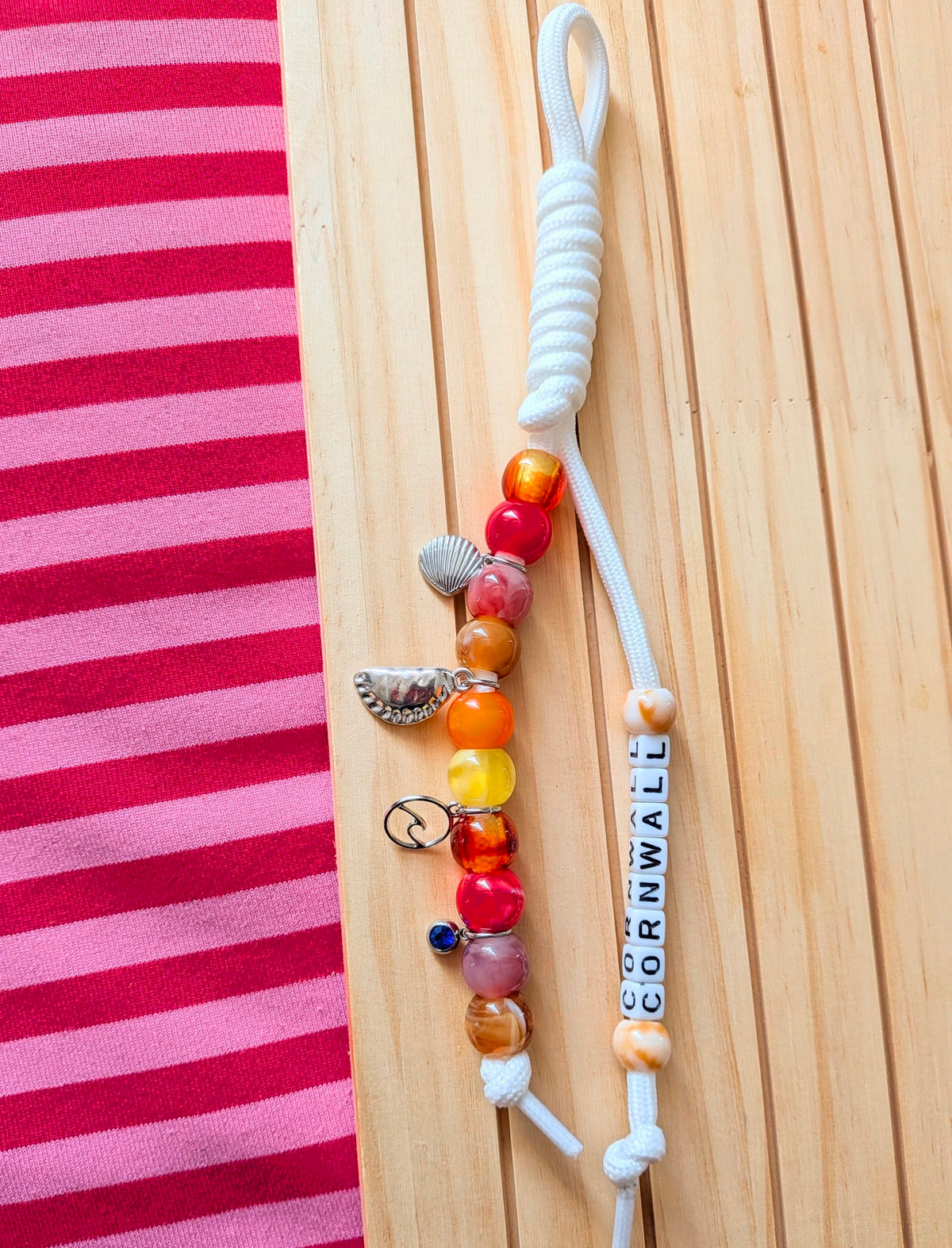 Sunset Charm Cornwall Bag Charm