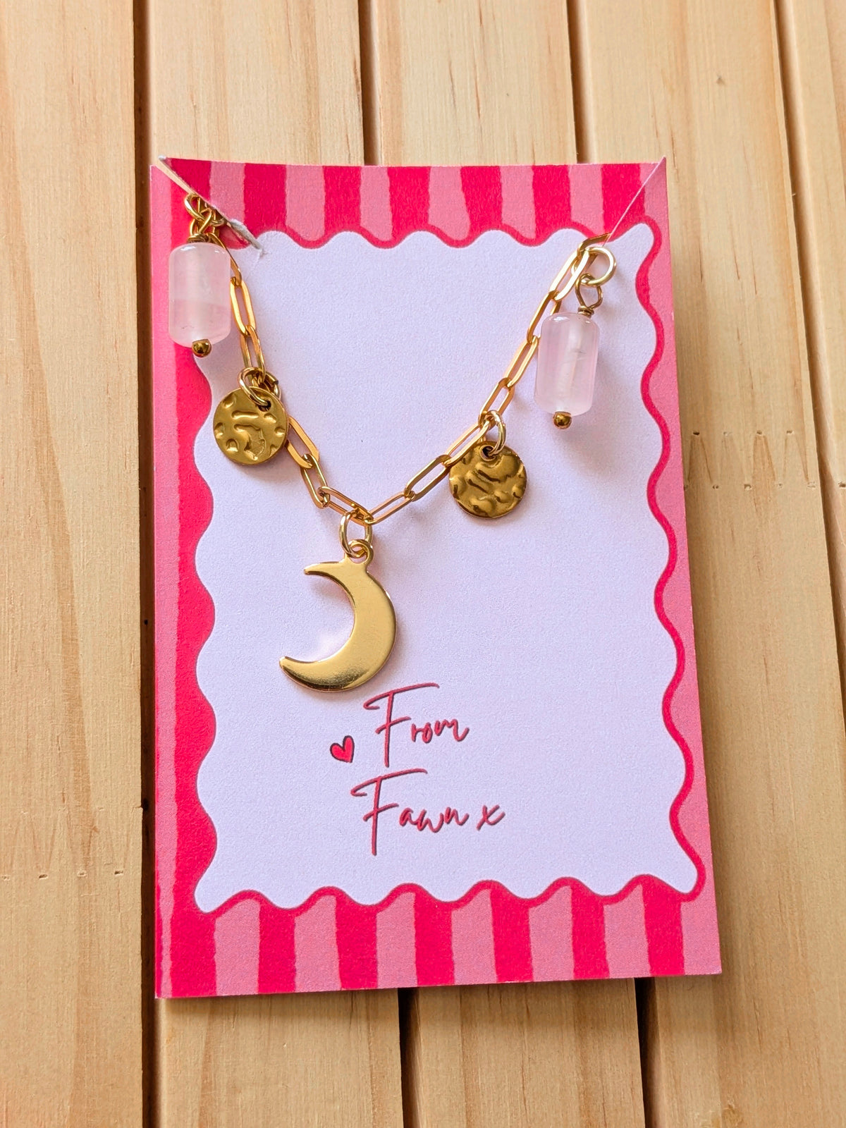Celestial Necklace Charm (Gold)
