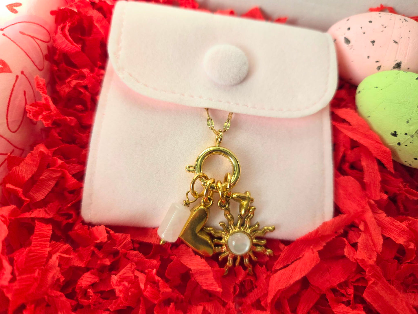 Celestial Dreams Necklace Charm (Gold)