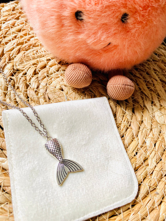 Tiny tails - Children’s Stainless Steel Charm Mermaid Tail Necklace