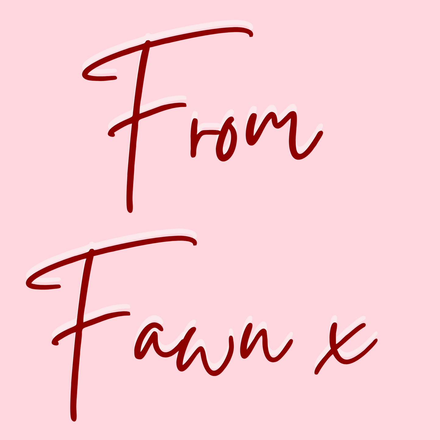From Fawn Mystery Necklace - New Packaging