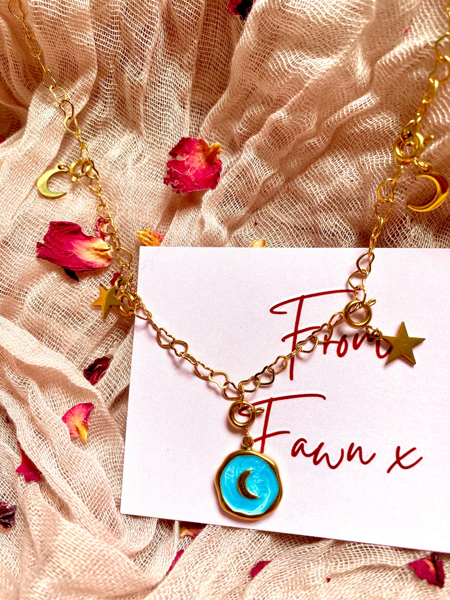 Moonlit Sky Necklace (Gold)