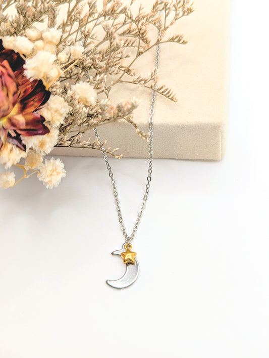 Starry Night Necklace (Silver)