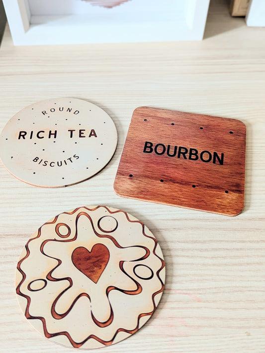 Set of 3 Sweet Treat Coasters