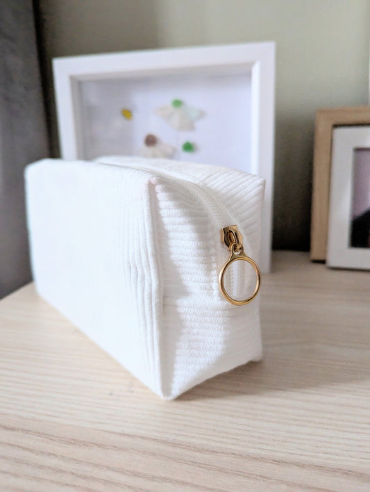 Cloud Nine White Travel/Storage Pouch