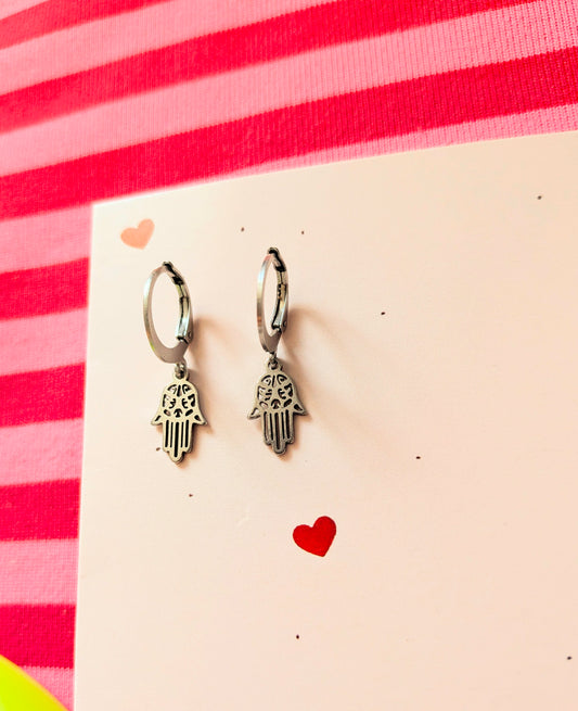 Hasman Hands Earrings