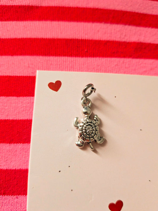 Turtle Charm (Silver)