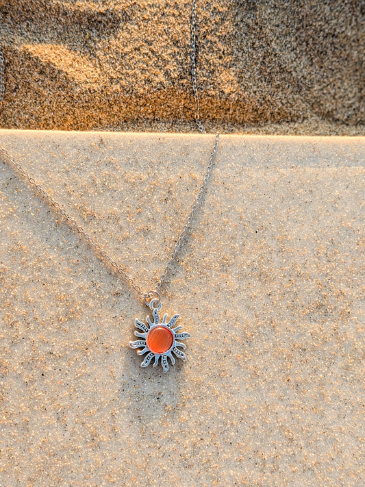 Solar Ember Necklace