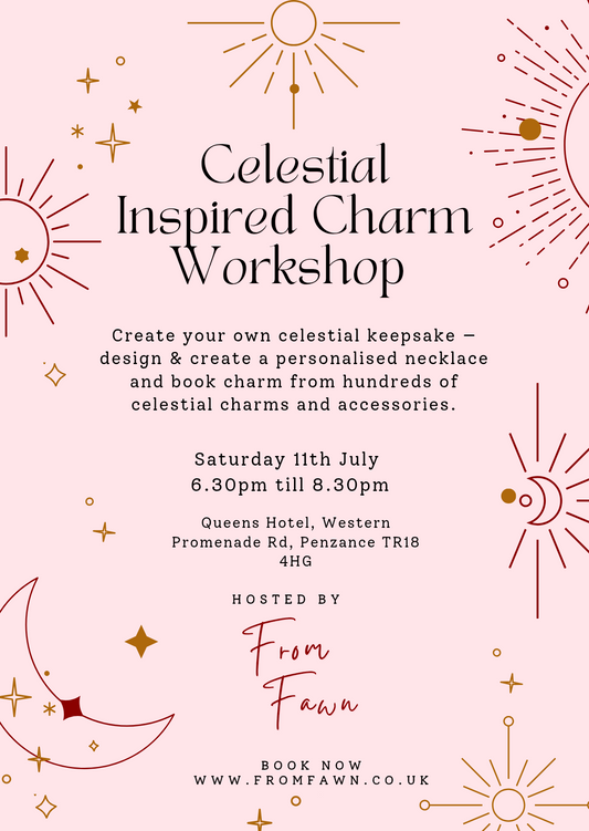 Celestial Inspired Charm Workshop - Penzance