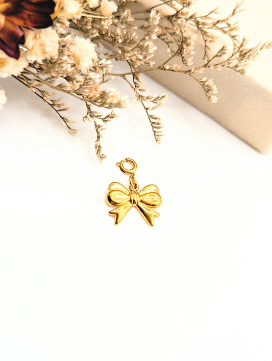 Bow Charm (Gold)