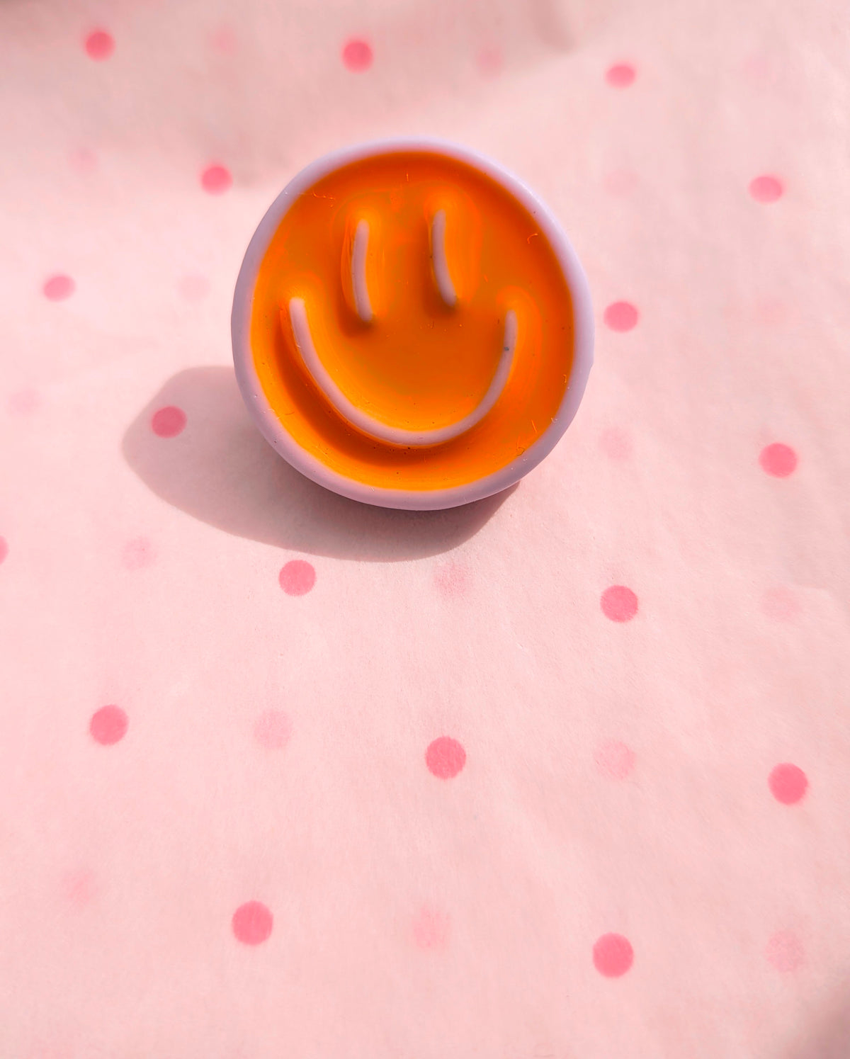 Smile enamel pin badge