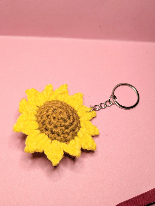 Sunflower Keyring