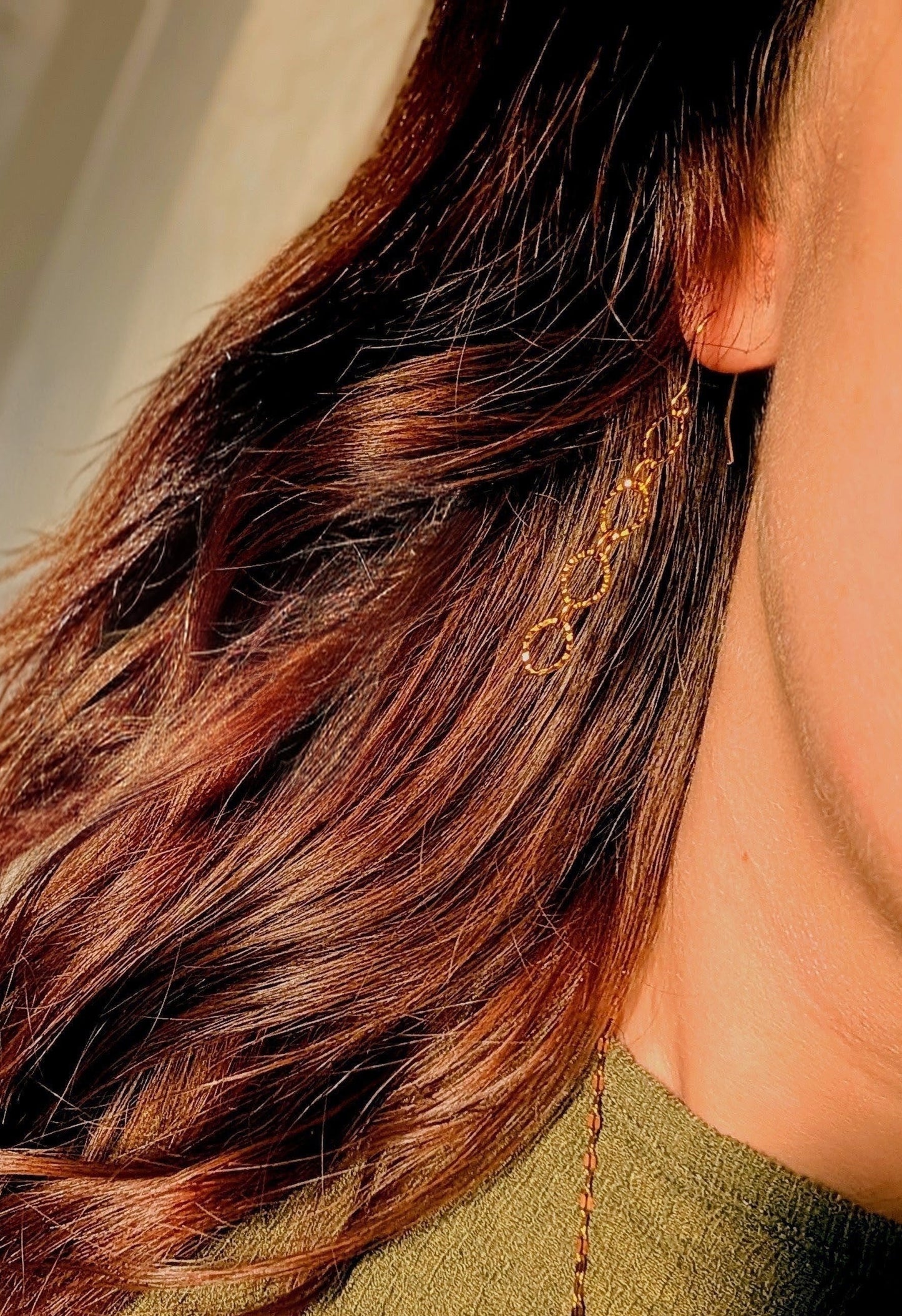 Golden Orbit Earrings