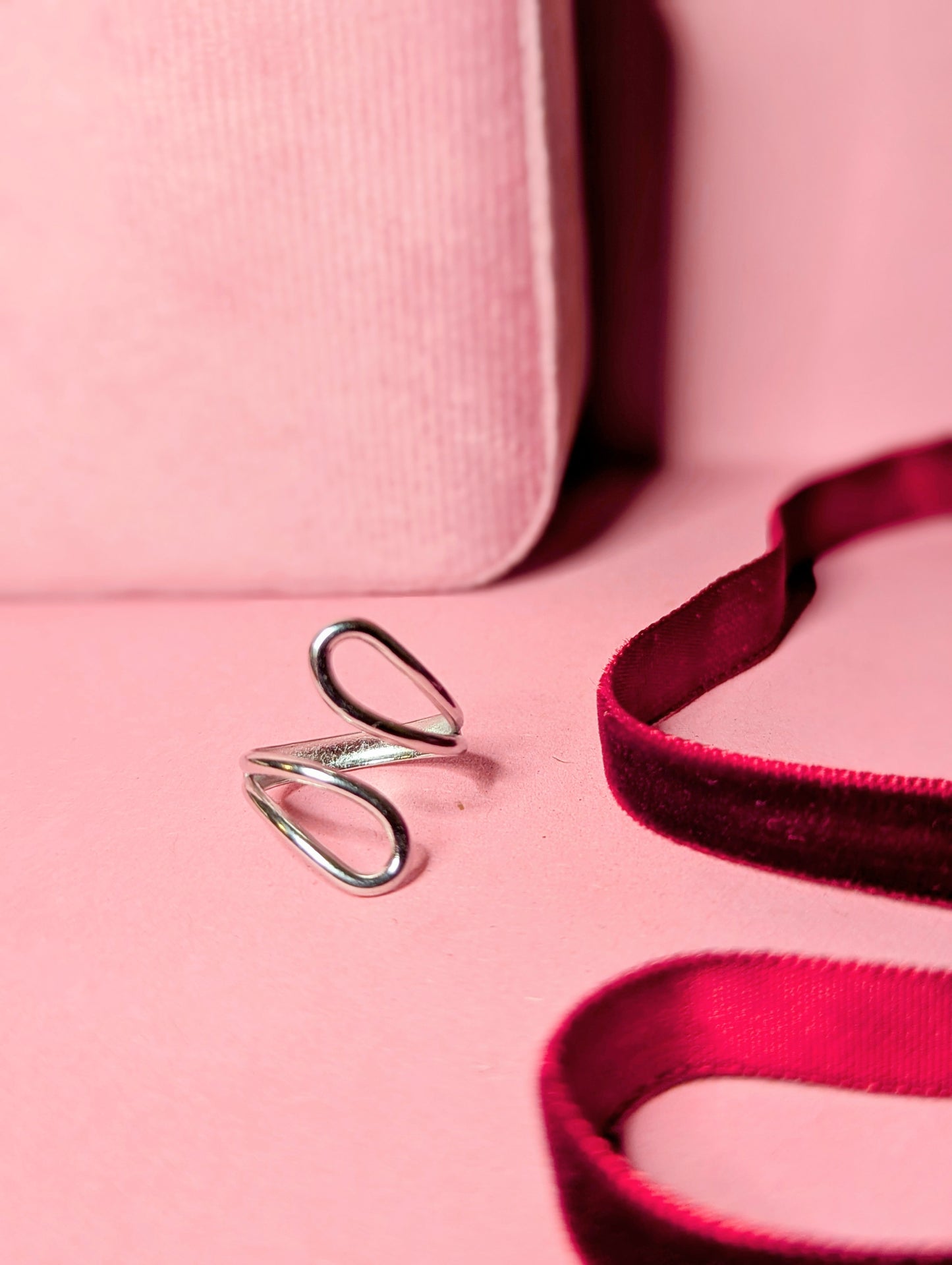 Shapeshift Wrap Ring (silver)