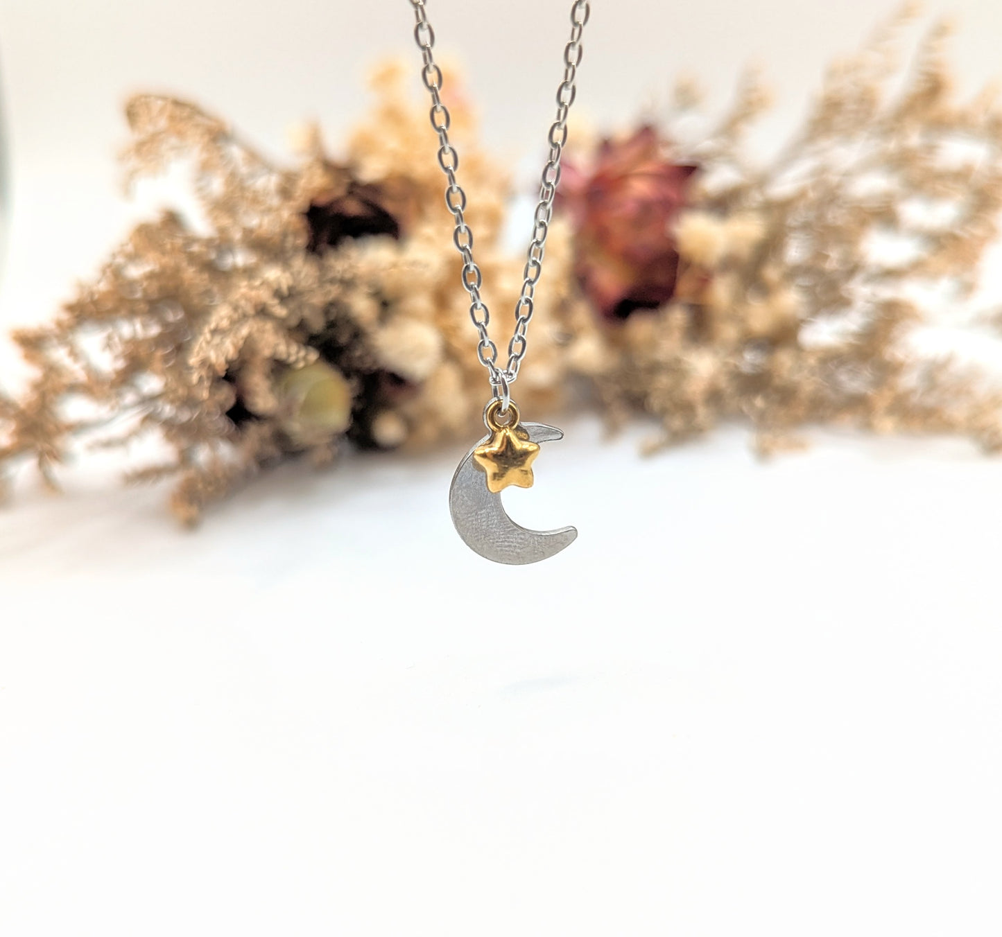 Starry Night Necklace (Silver)