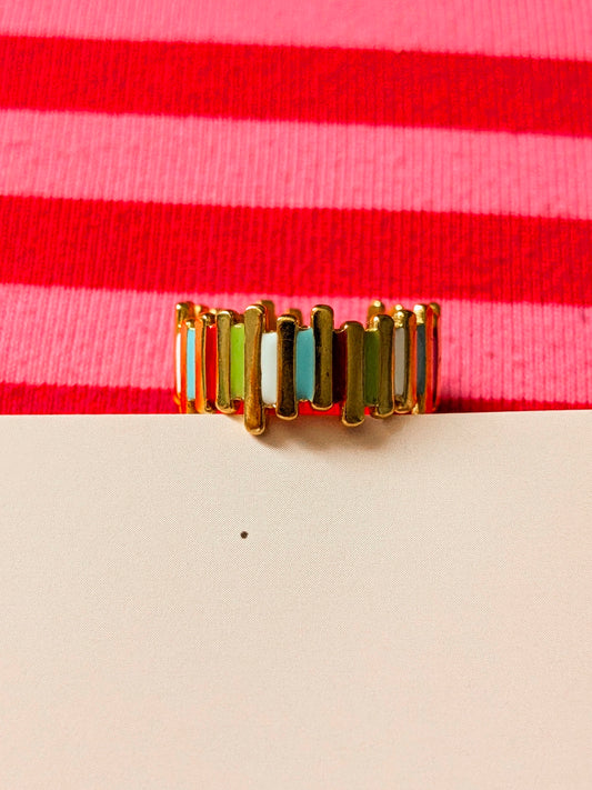 Abstract Ring (Gold)