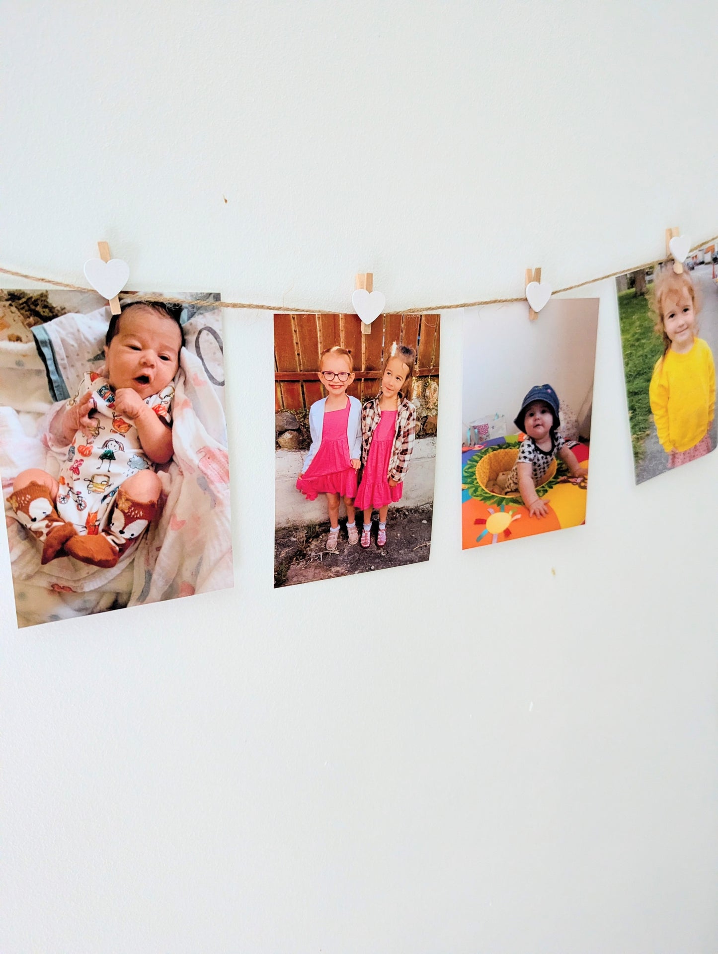 String Of Hearts Photo Bunting Kit