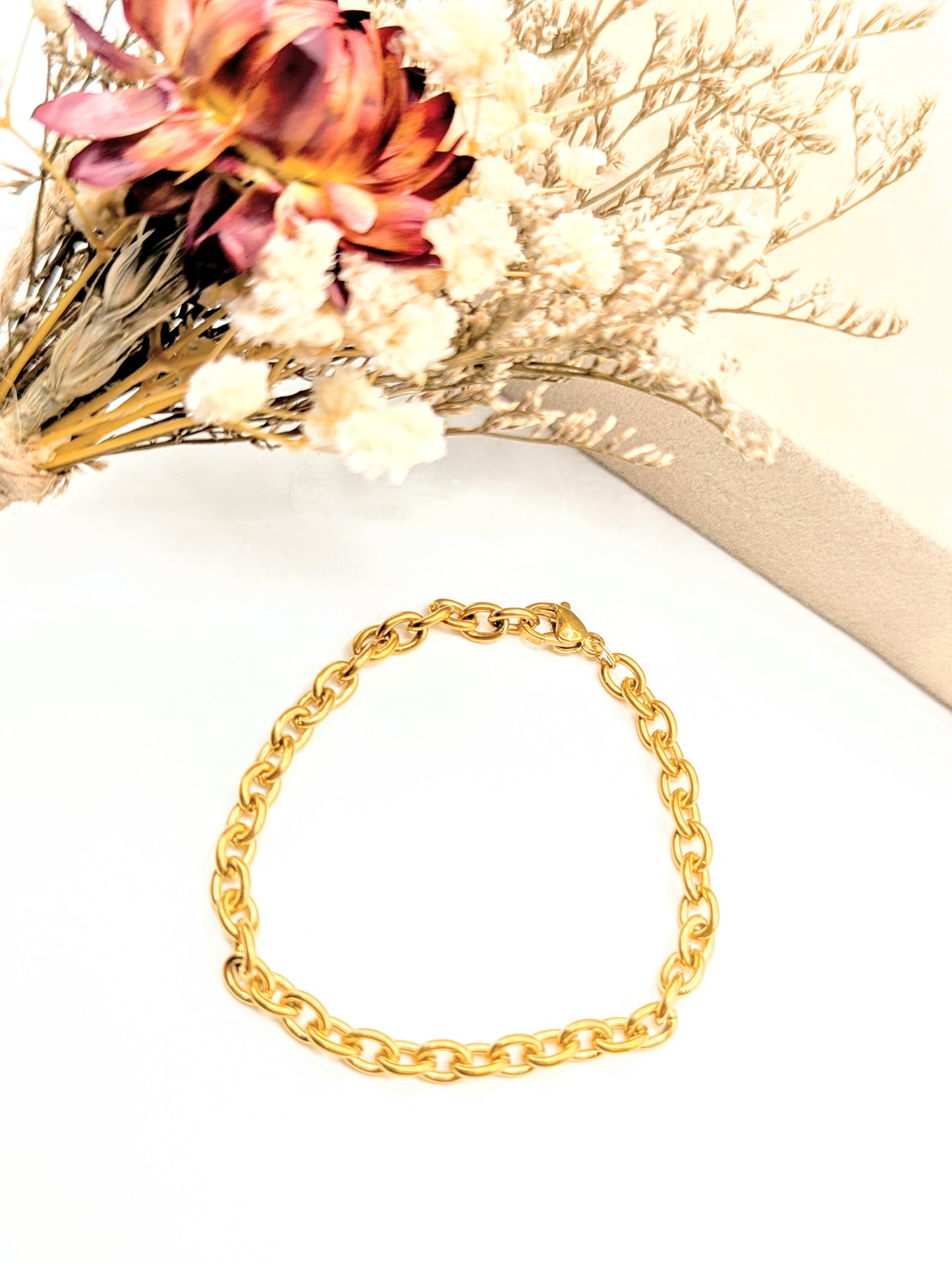 Linked bracelet (Gold)