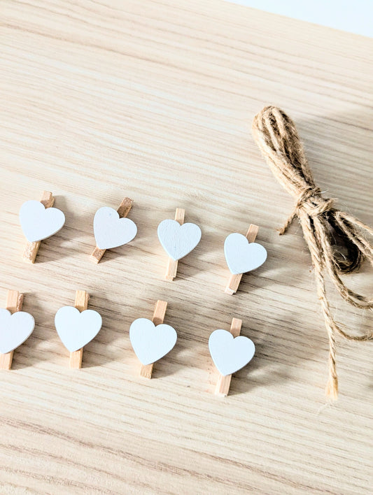 String Of Hearts Photo Bunting Kit