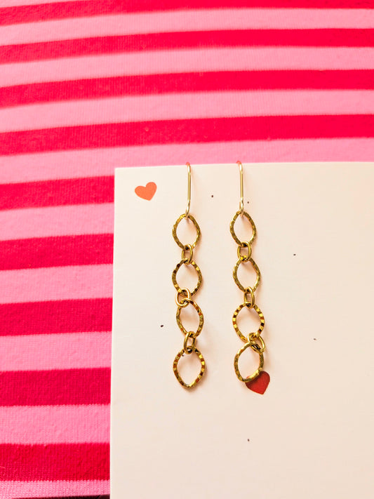 Golden Orbit Earrings