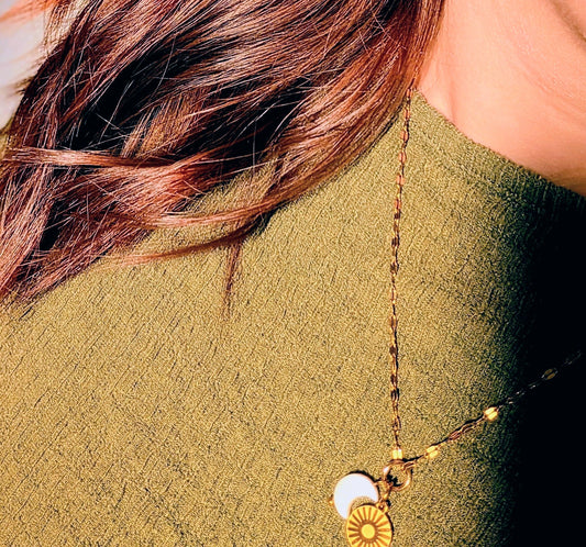 Golden Hour Eclipse Necklace