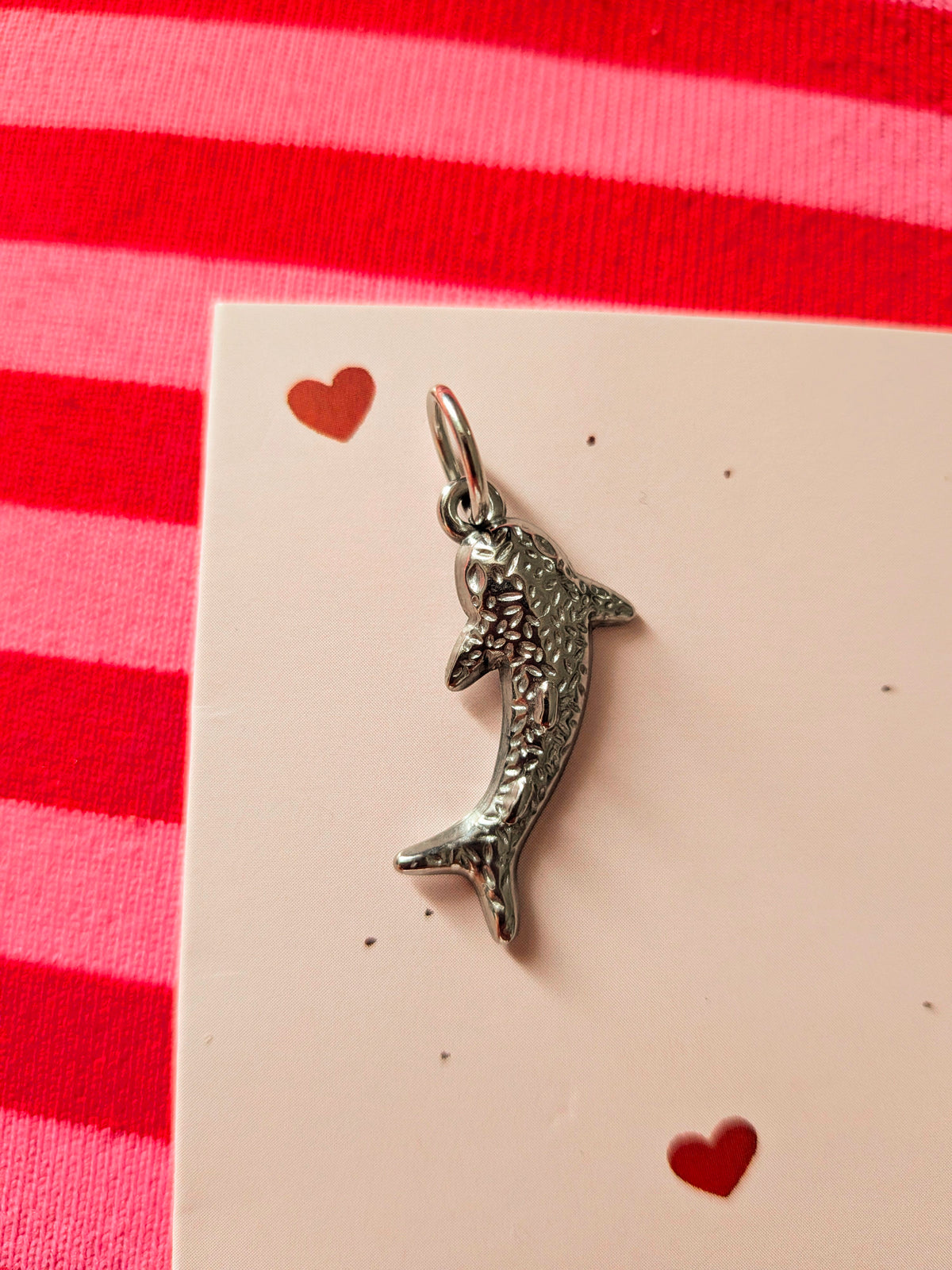 Shark Charm (silver)