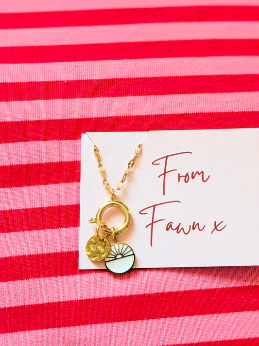The Sunset Link Necklace