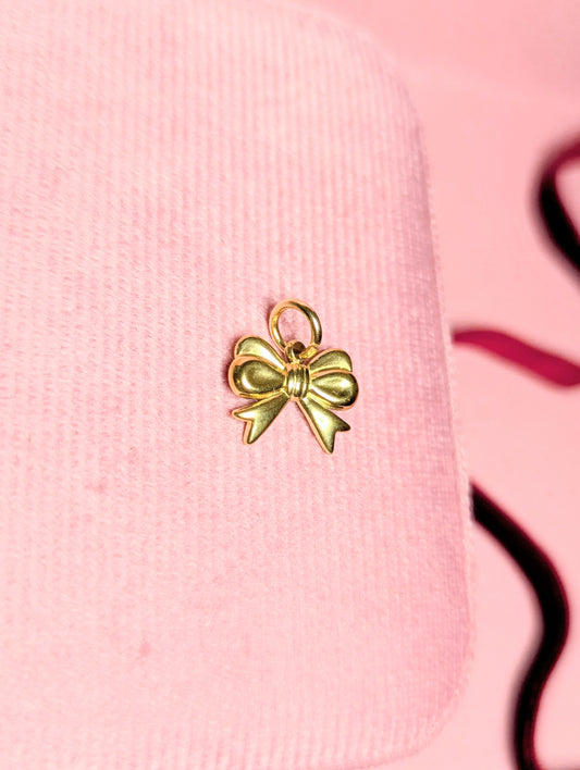 Bow Charm (Gold