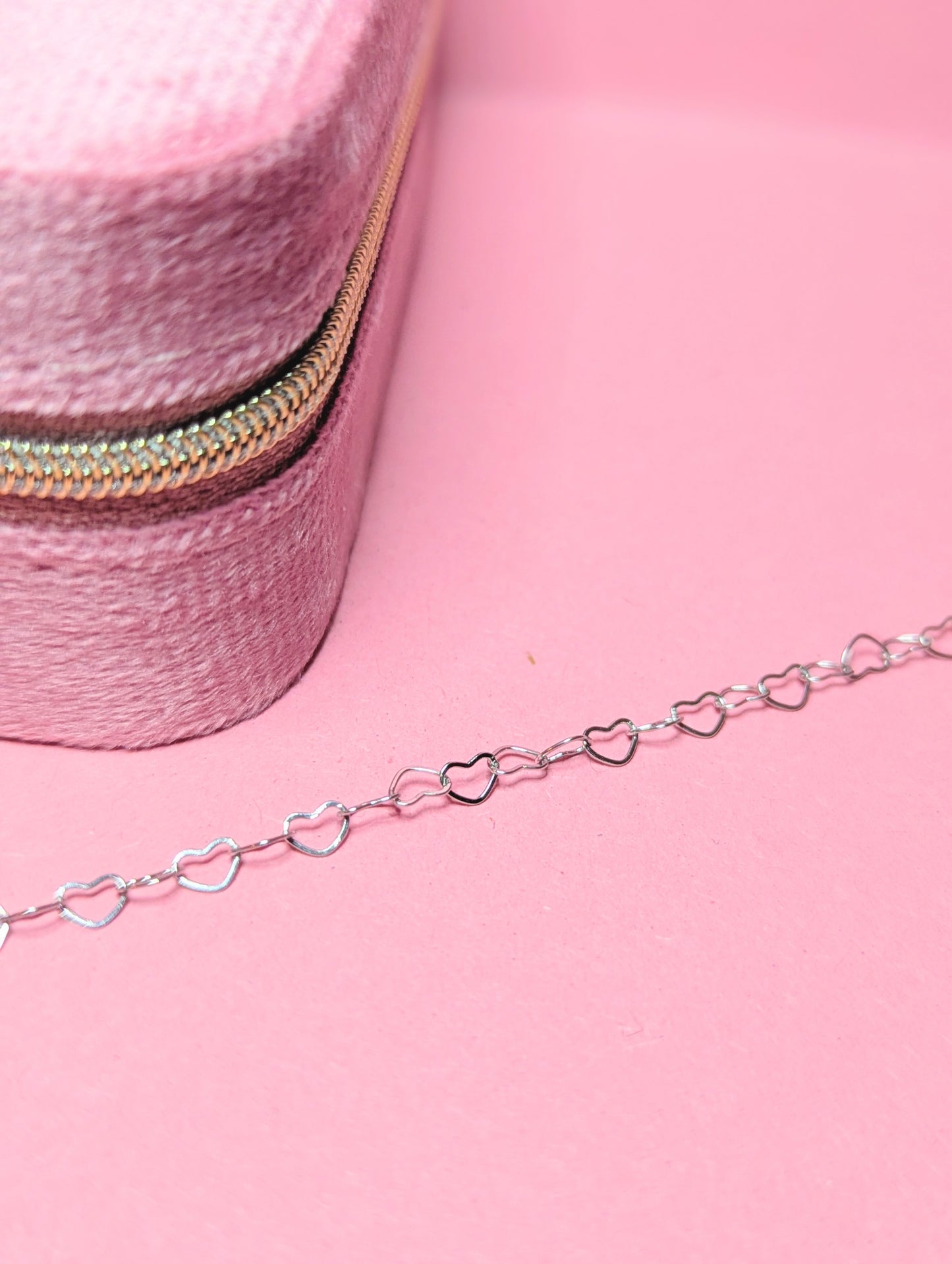 Forever Hearts Charm Bracelet (Silver)