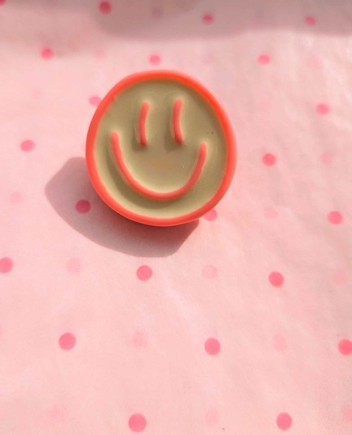 Smile enamel pin badge