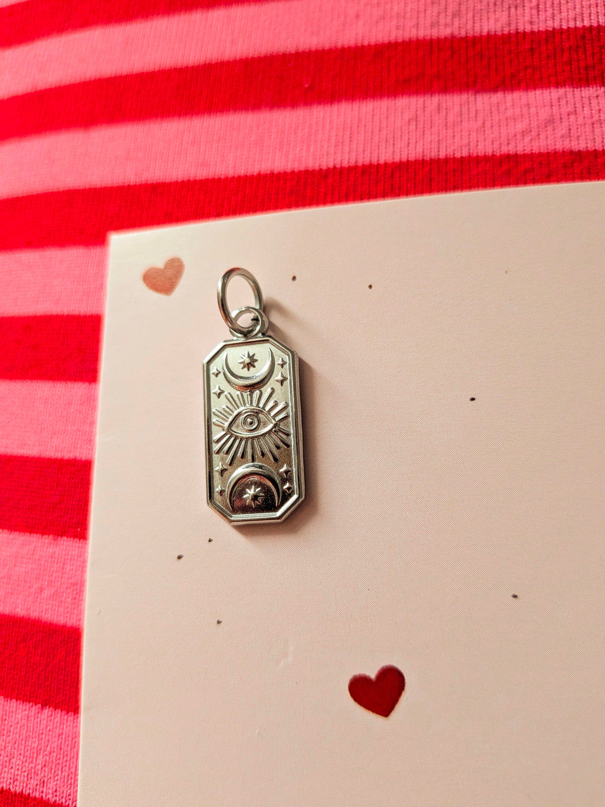 Celestial Tag Charm (silver)