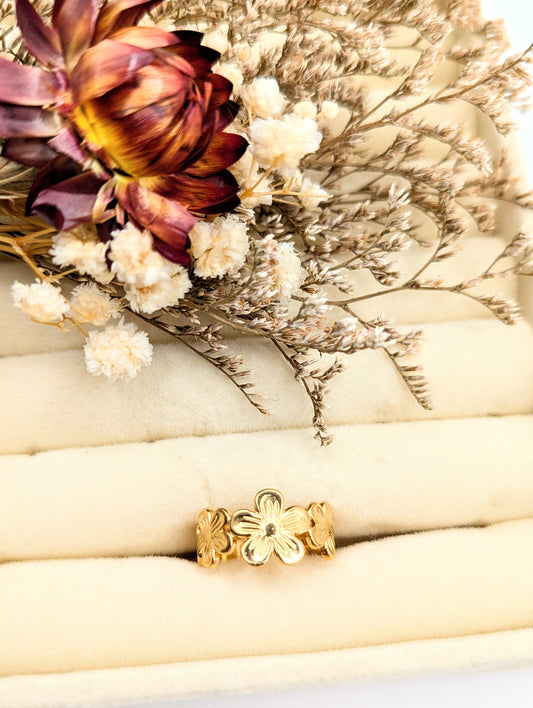 Petal Path Ring (Gold)