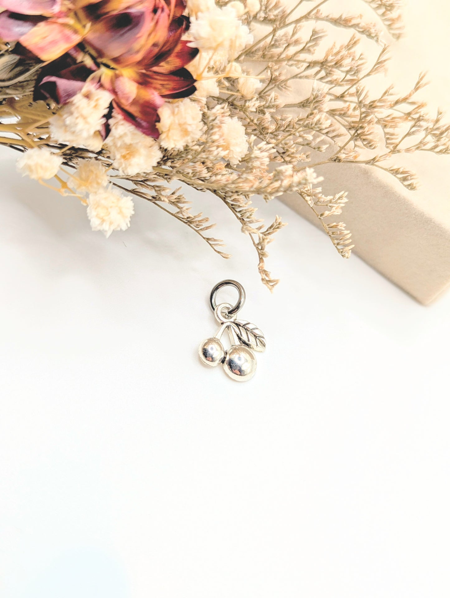 Cherry Charm (Silver)