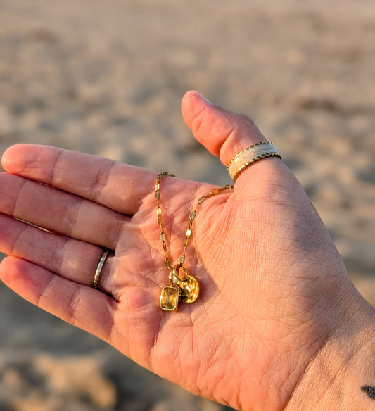 Golden Ember Necklace