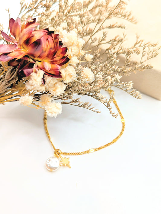Dew Drop Bracelet (Gold)